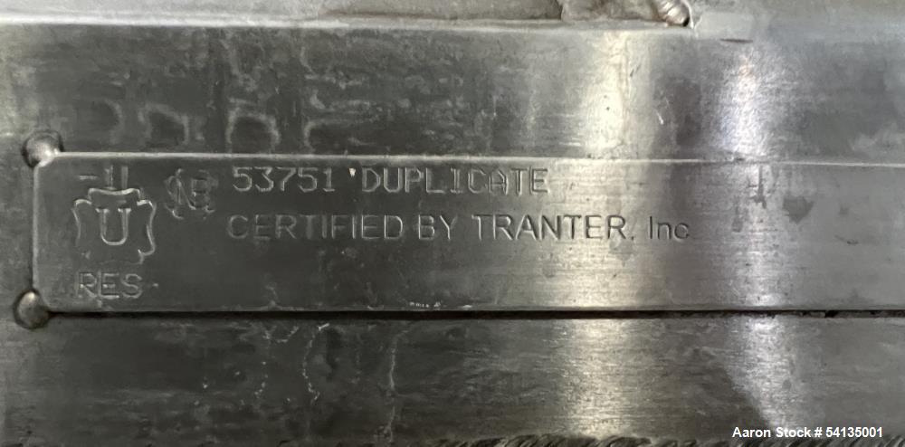 Buflovak 12" x 18" Double Drum Dryer – Steam Heated, Complete System, 2009