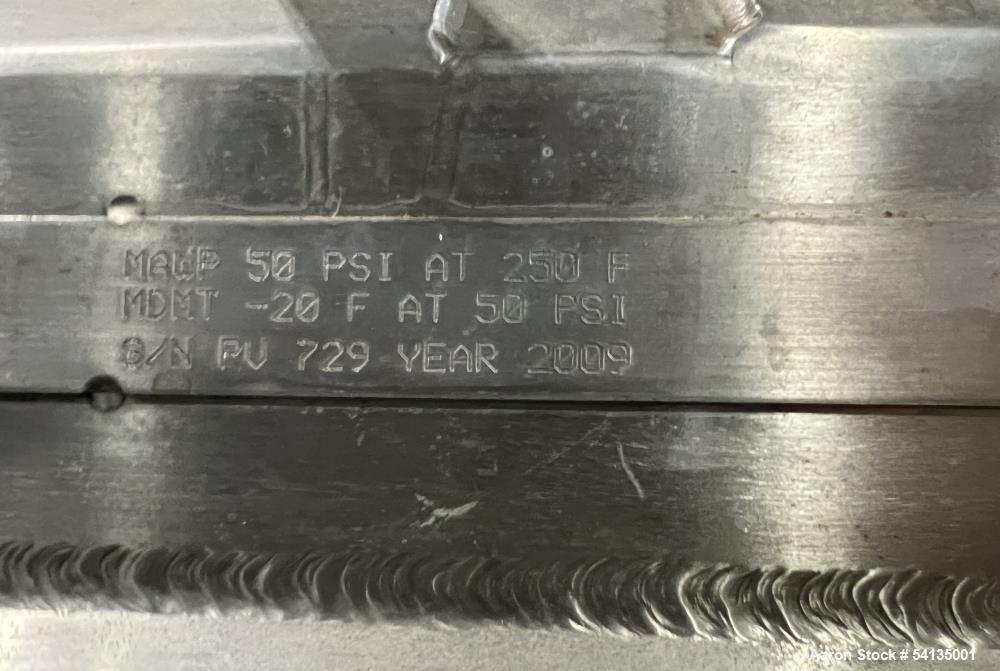 Buflovak 12" x 18" Double Drum Dryer – Steam Heated, Complete System, 2009