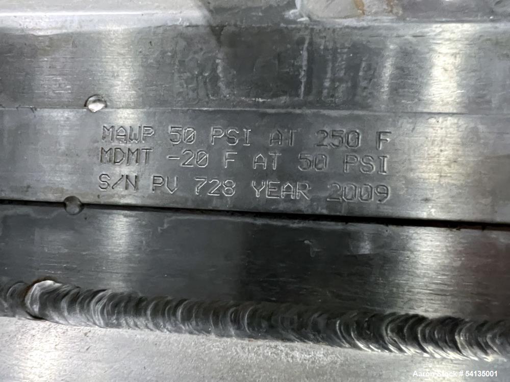 Buflovak 12" x 18" Double Drum Dryer – Steam Heated, Complete System, 2009