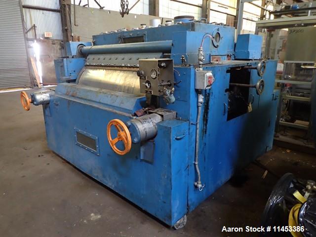 Used Buflovak Double Drum Dryer.