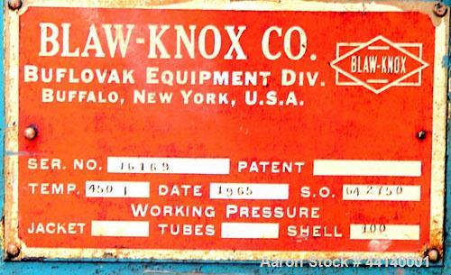 Used Blaw Knox/Buflovak Double Drum Dryer