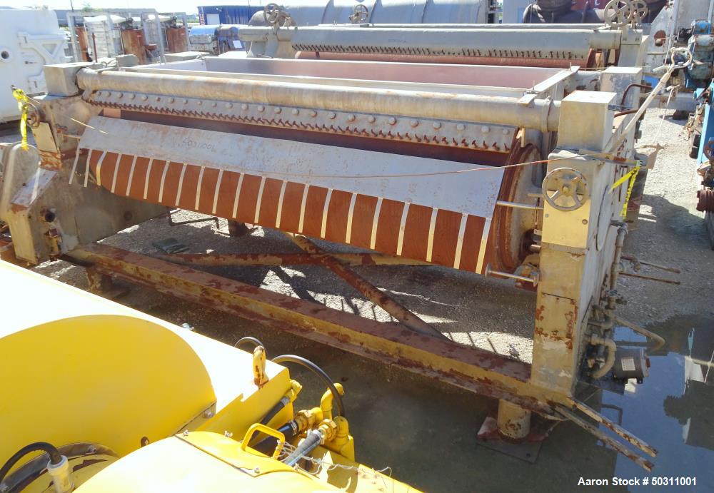Used Buflovak Double Drum Dryer