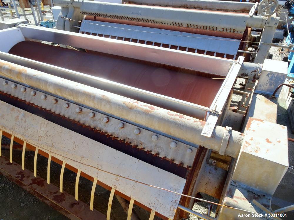 Used Buflovak Double Drum Dryer
