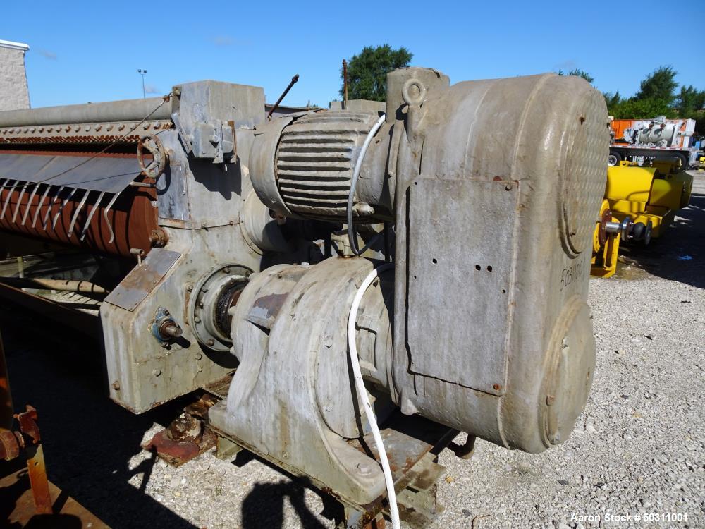 Used Buflovak Double Drum Dryer