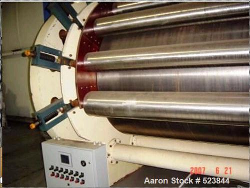 USED: Buflovak single drum flaker, 60" diameter x 96" long withapplicator rolls and takeaway stainless steel auger conveyor. Systemis food grade, last used on potato flakes. Could be used on mostthic...