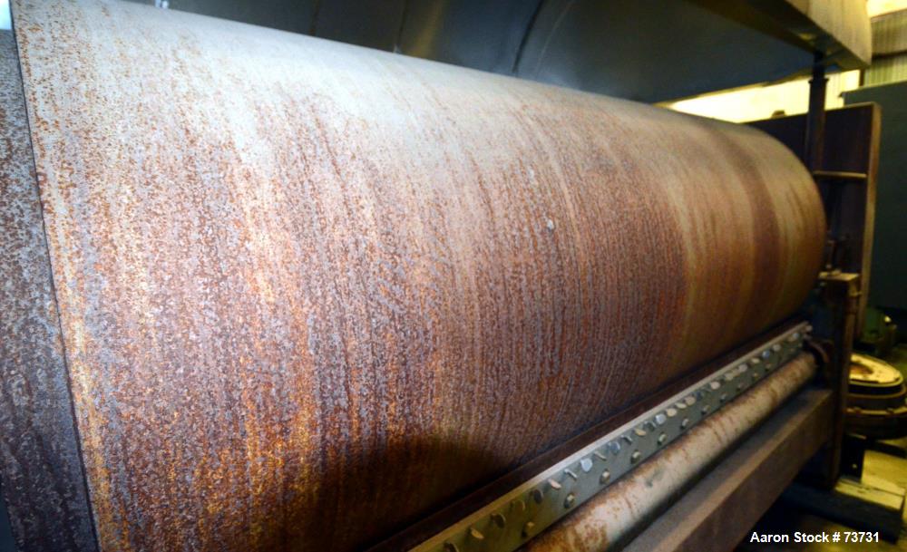 Used Carbon Steel Buflovak Double Drum Dryer