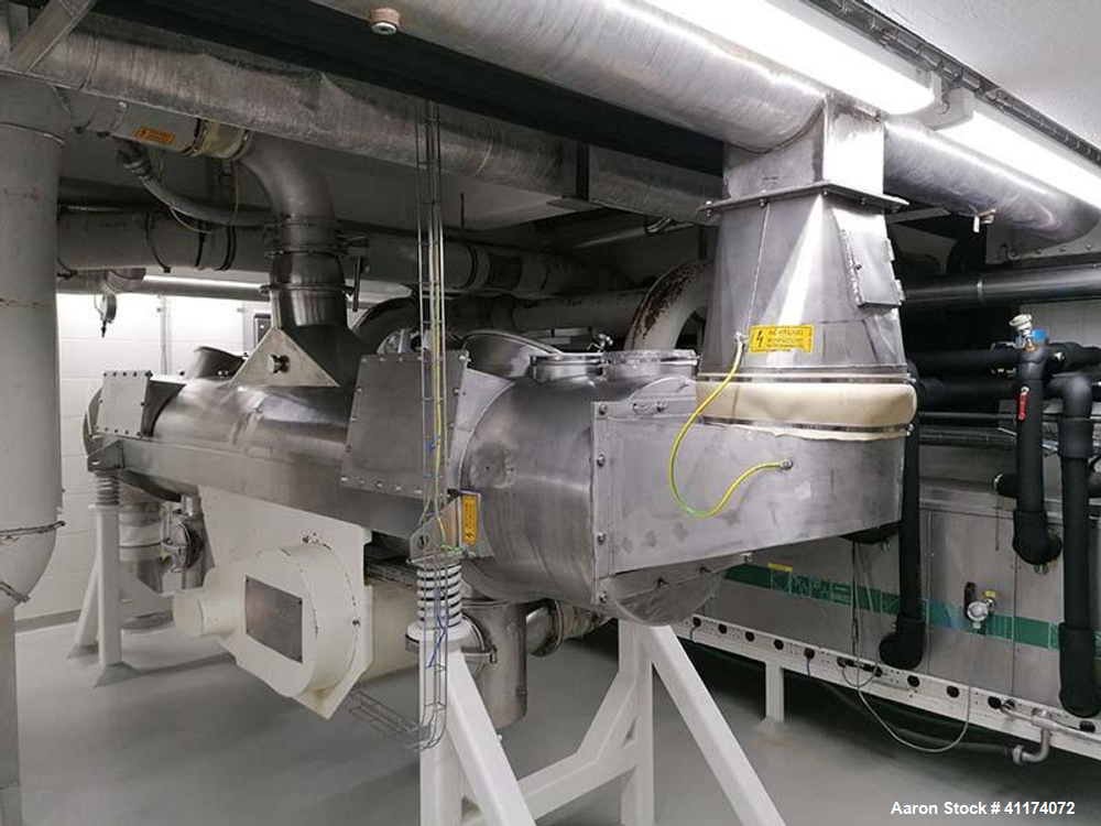 Used Escher Wyss ZW 2350 Double Drum Dryer | 1,000 kg/hr | Industrial Drum Drying System