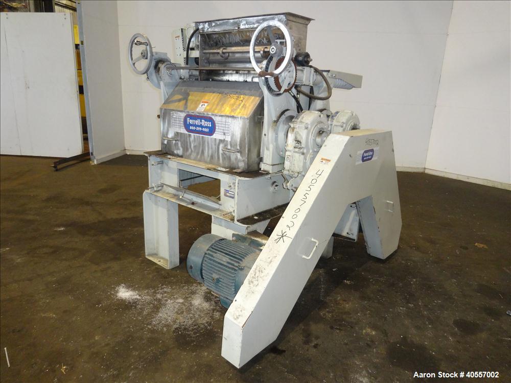 Used Ferrell-Ross Horizontal Double Drum Flaker