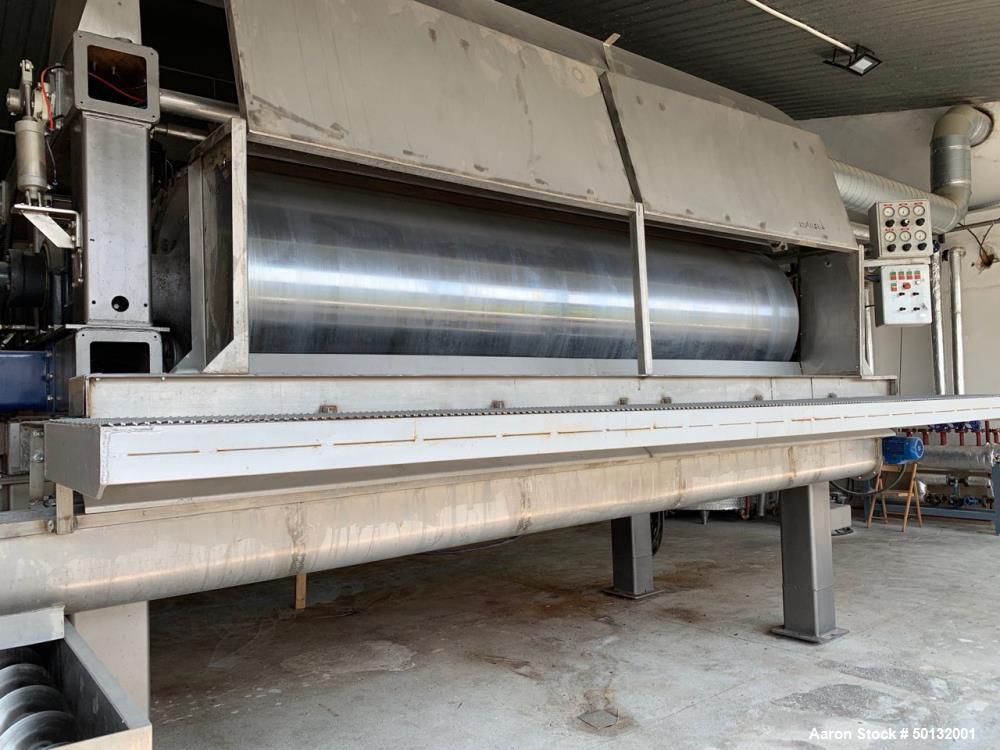 Used GL & V Double Drum Dryer