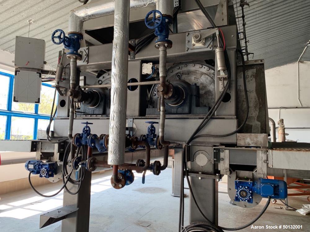 Used GL & V Double Drum Dryer
