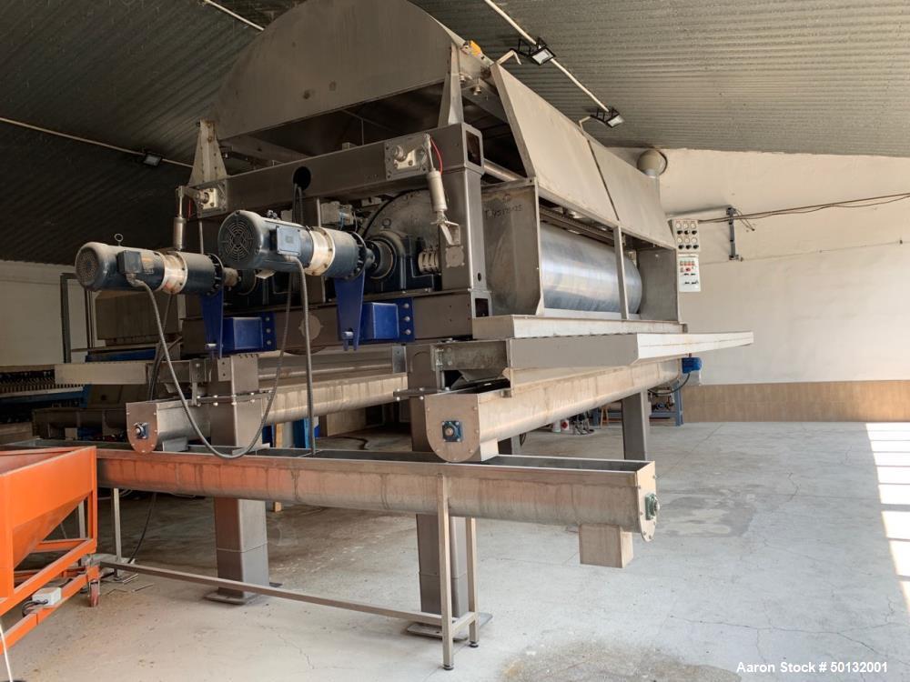 Used GL & V Double Drum Dryer