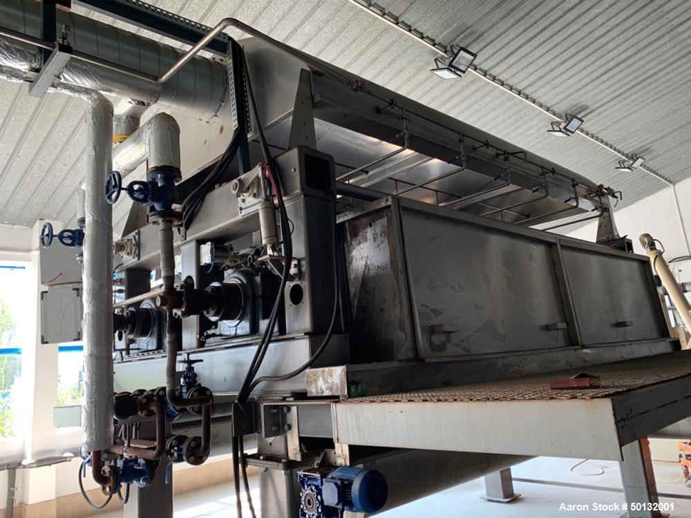 Used GL & V Double Drum Dryer