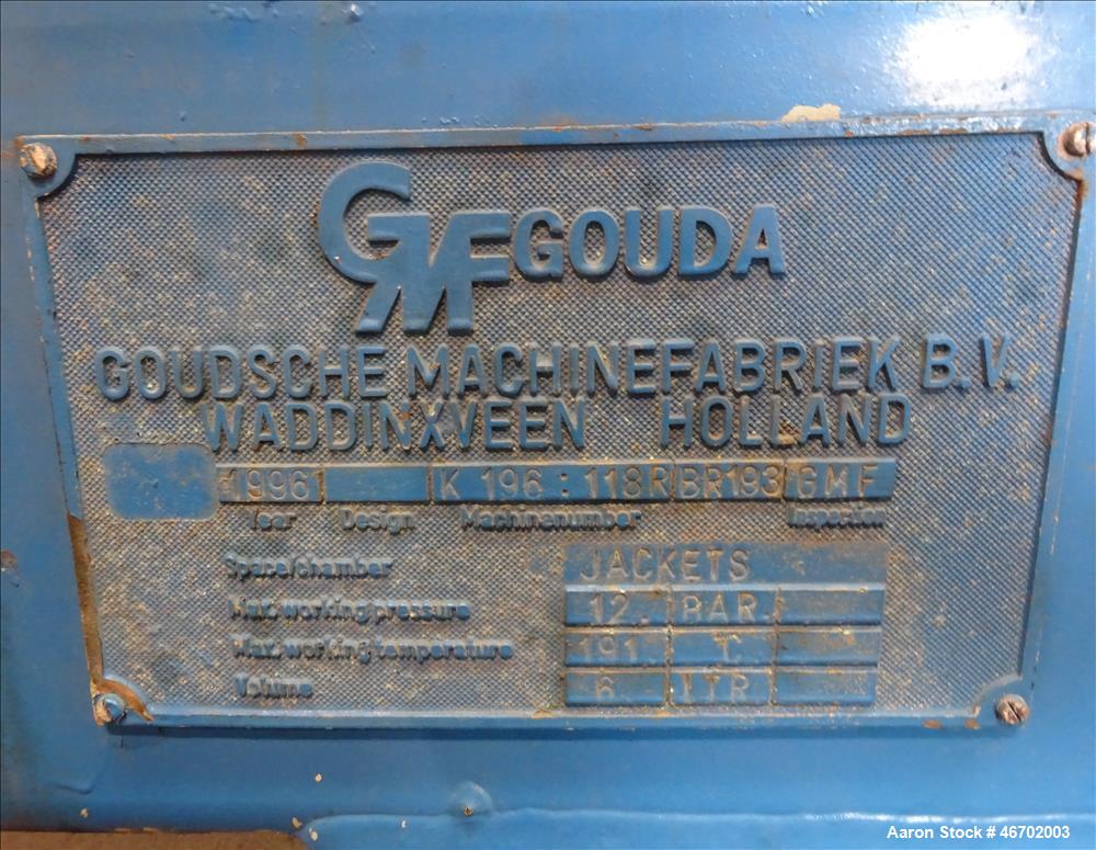 Used Andritz GMF Gouda Single Drum K Flaker