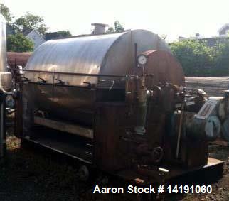 Used 60" Diameter Goslin Birmingham Chrome Plated Drum Flaker.