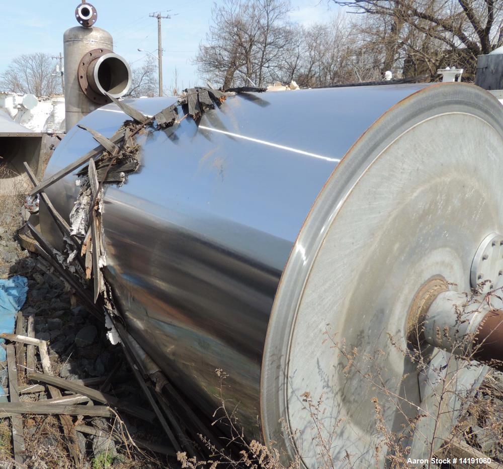 Used 60" Diameter Goslin Birmingham Chrome Plated Drum Flaker.