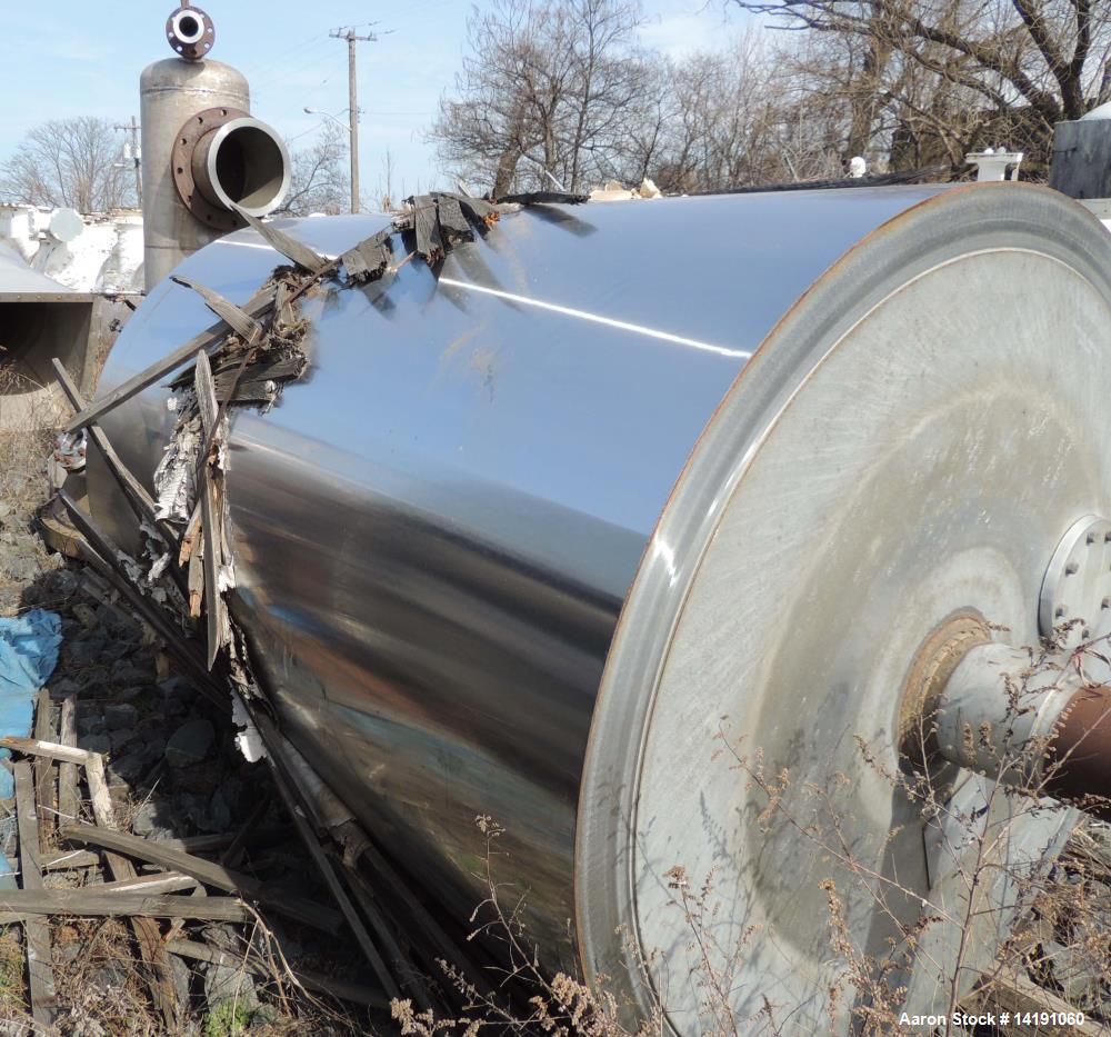 Used- 60" Diameter Goslin Birmingham Chrome Plated Drum Flaker.