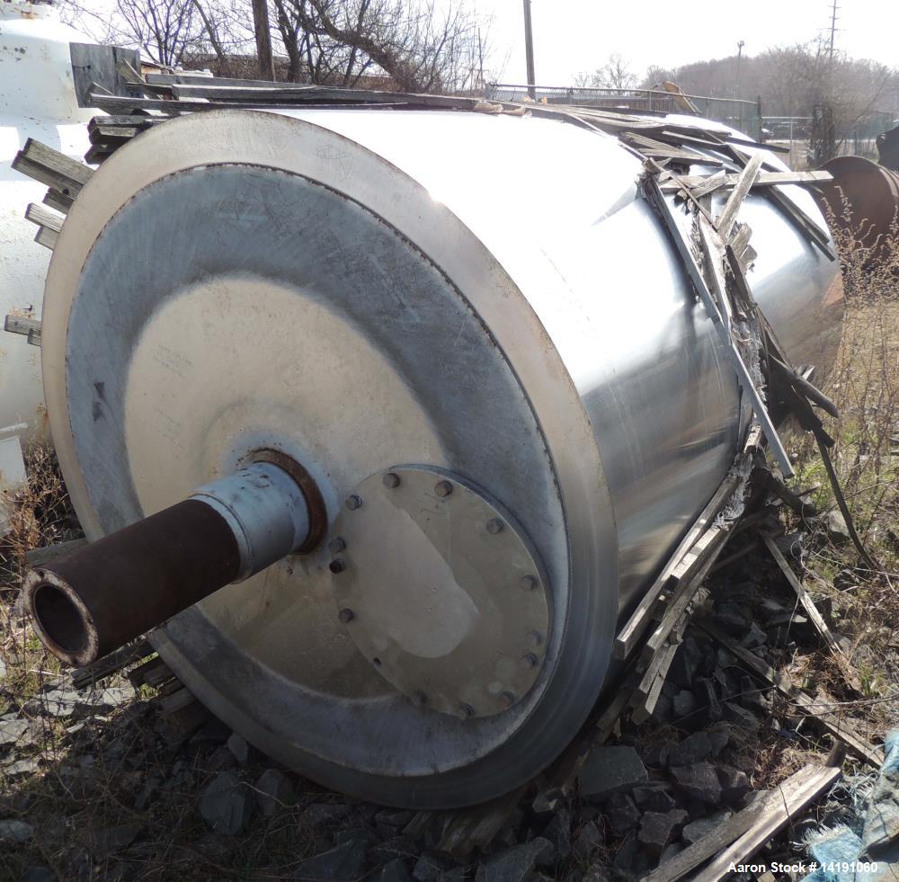 Used 60" Diameter Goslin Birmingham Chrome Plated Drum Flaker.