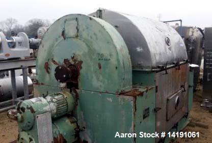 Used 48" Diameter Goslin Birmingham Chrome Plated Drum Flaker.