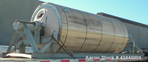 Used Goslin-Birmingham Re-Chromed Drum Dryer Roll, 60" diameter x 144" face. Rated 200 psi at 388 deg F. Includes carbon steel shipping frame.