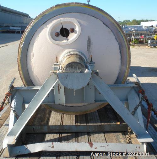 Used Goslin-Birmingham Re-Chromed Drum Dryer Roll, 60" diameter x 144" face. Rated 200 psi at 388 deg F. Includes carbon steel shipping frame.