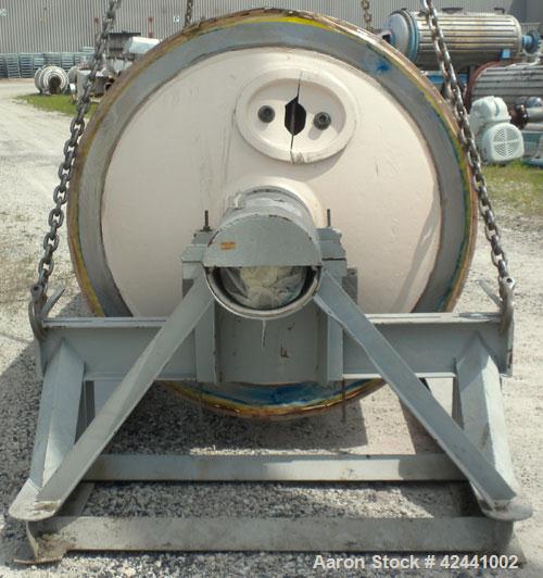 Used Goslin-Birmingham Re-Chromed Drum Dryer Roll, 60" diameter x 144" face. Rated 200 psi at 388 deg F. Includes carbon steel shipping frame.