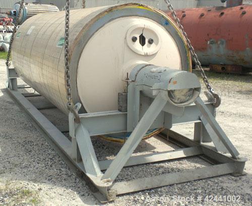 Used Goslin-Birmingham Re-Chromed Drum Dryer Roll, 60" diameter x 144" face. Rated 200 psi at 388 deg F. Includes carbon steel shipping frame.