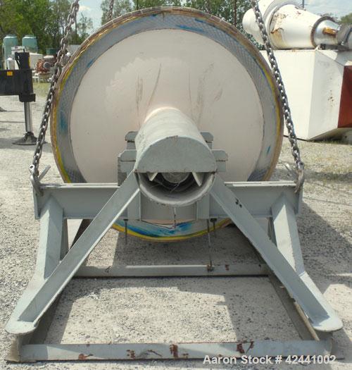 Used Goslin-Birmingham Re-Chromed Drum Dryer Roll, 60" diameter x 144" face. Rated 200 psi at 388 deg F. Includes carbon steel shipping frame.