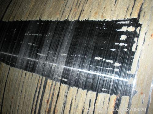 Used Goslin-Birmingham Single Drum Flaker, 78" diameter x 156" face.  304 stainless steel Drum is rated for 80 psi @ 350 deg F.  Infeed screw conveyor, Infeed belt conveyor, applicator roll and take ...