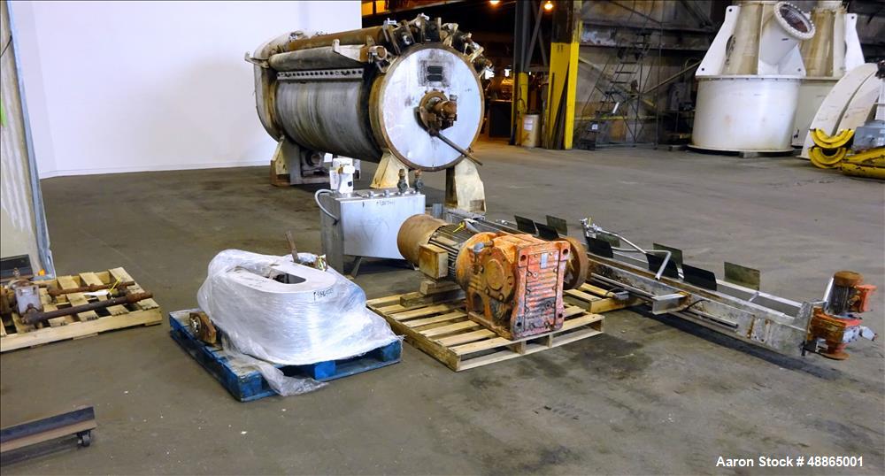 Used Andritz / Gouda Single Drum Dryer, Model E15/30.
