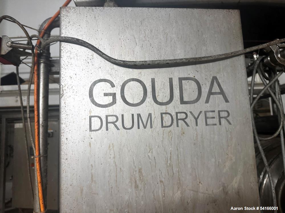 Used Andritz Pilot Drum Dryer, Model T5/5. Drum diameter: 500mm x Drum length: 500mm. Each drum is ASME rated and rated 174 psi at 376 degrees F. Indludes Spare T5/5 Drums (2) each and Control Cabine...