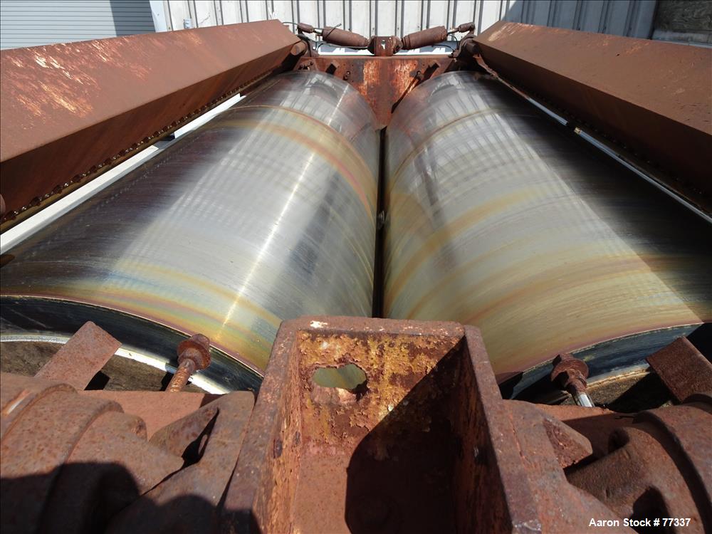 Used Stokes Double Drum Dryer
