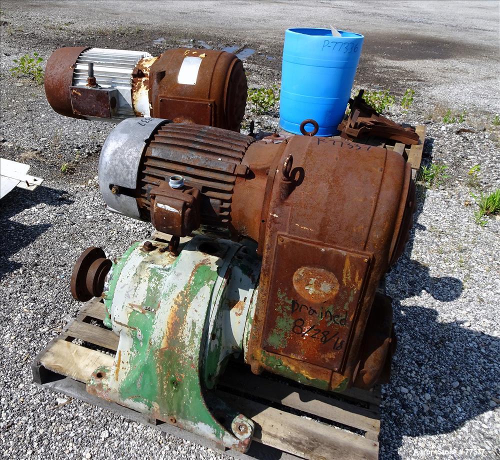 Used Stokes Double Drum Dryer