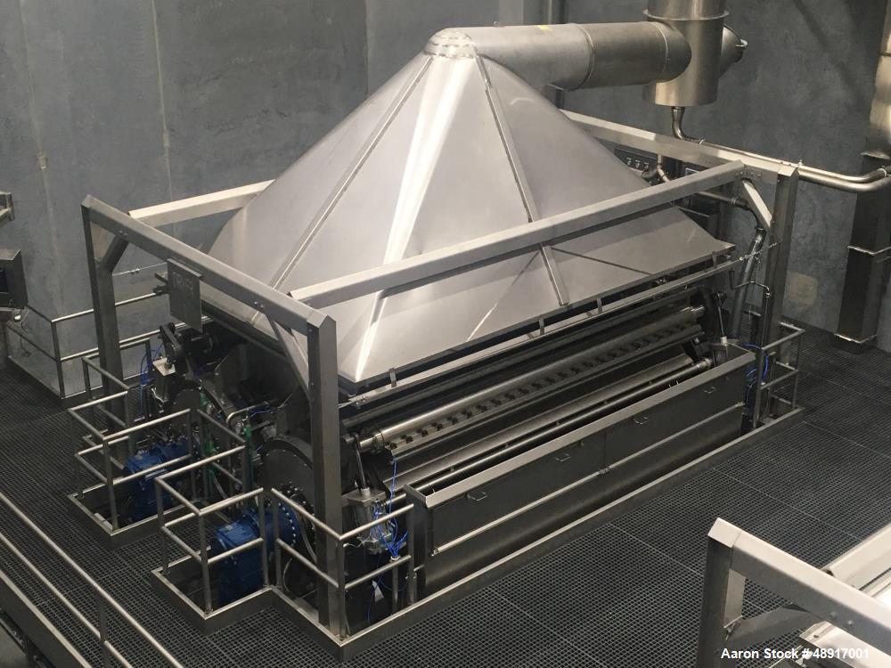 Used GMF Gouda T 15/40 KD Double Drum Dryer