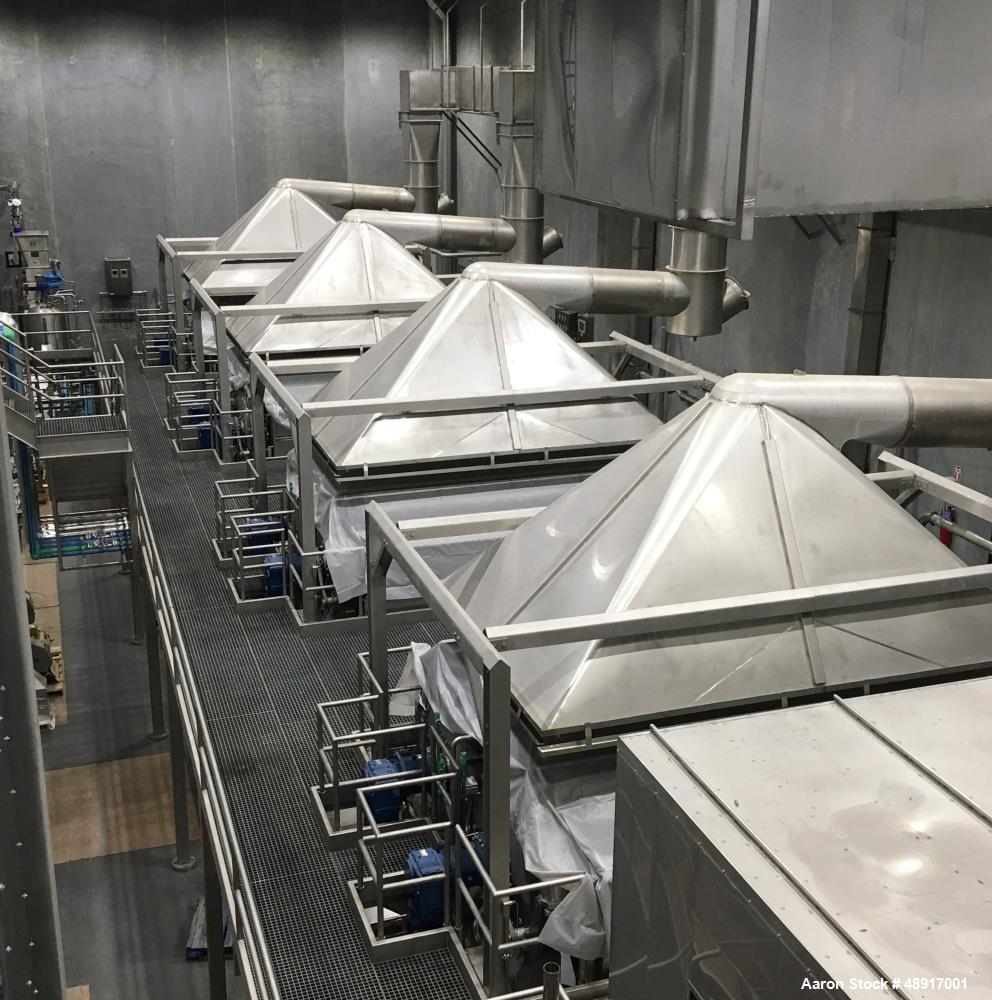 Used GMF Gouda T 15/40 KD Double Drum Dryer