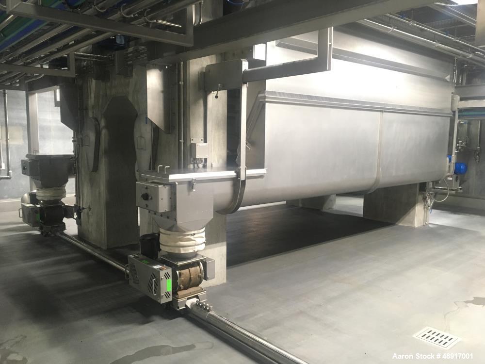 Used GMF Gouda T 15/40 KD Double Drum Dryer