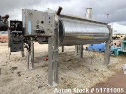  Double Drum Dryer. (2) Approximate 42" diameter x 120" face chrome plated rolls. Approximate rating...