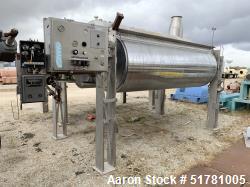 Used- Double Drum Dryer. (2) Approximate 42" diameter x 120" face chrome plated rolls. Approximate rating 160 psi at 450 deg...