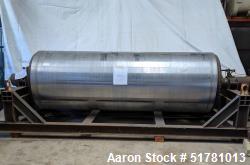 Used- Single Drum Dryer Roll Only. Approximate 42" diameter x 120" face chrome plated roll. Rated 160 psi at 450 degrees F.,...