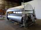 Used- GL&V Drum Dryer, Chrome Plate Carbon Steel.