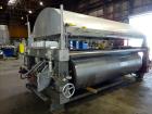 Used- GL&V Drum Dryer, Chrome Plate Carbon Steel.