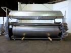 Used- GL&V Drum Dryer, Model, Chrome Plate Carbon Steel.