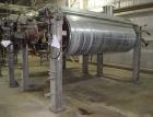 Used- Double Drum Dryer. (2) Approximate 42