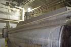 Used- Double Drum Dryer. (2) Approximate 42