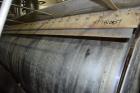 Used- Double Drum Dryer. (2) Approximate 42" diameter x 120" face chrome plated 
