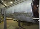 Used- Double Drum Dryer. (2) Approximate 42" diameter x 120" face chrome plated