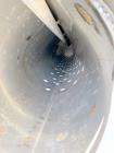 Used- JM Construction Engineering Stainless Steel Horizontal Cooling Drum. Approximate 52