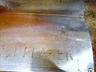 Used- Buflovak Single Drum Flaker, 304 Stainless Steel, Approximate Drum Surface