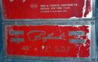 Used Stainless Steel Buflovak Single Drum Flaker