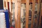 USED: Gouda double drum dryer. The dryer has two chrome plated drums19-1/2