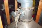 USED: Gouda double drum dryer. The dryer has two chrome plated drums19-1/2